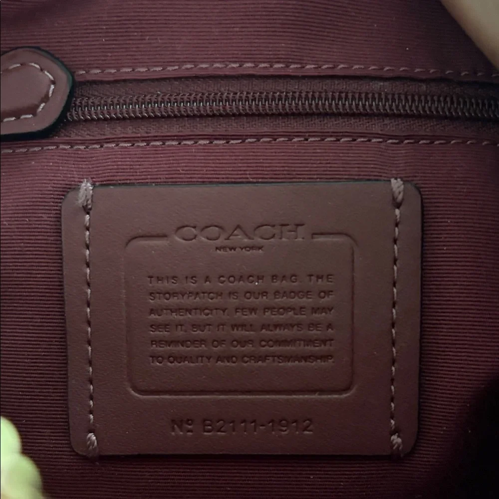 Coach Dempsey Signature Canvas Crossbody - Picture 10 of 13